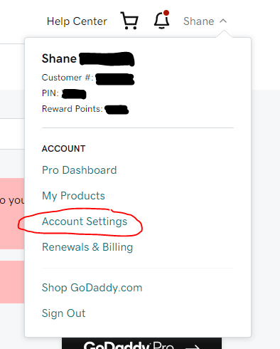 Account Setting