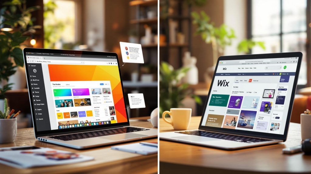 WordPress vs Wix: Which Platform Fits Small Business Needs?